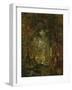 In the Wood at Fontainebleau-Th?odore Rousseau-Framed Giclee Print