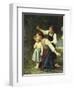 In the Wood, Dans Le Bois-Elizabeth Bouguereau-Framed Premium Giclee Print