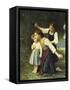 In the Wood, Dans Le Bois-Elizabeth Bouguereau-Framed Stretched Canvas