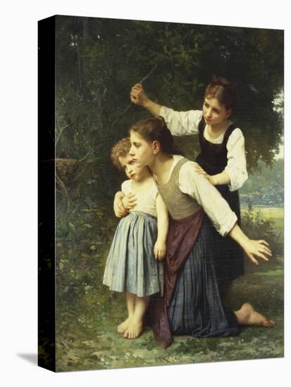 In the Wood, Dans Le Bois-Elizabeth Bouguereau-Stretched Canvas