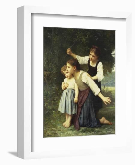 In the Wood, Dans Le Bois-Elizabeth Bouguereau-Framed Giclee Print