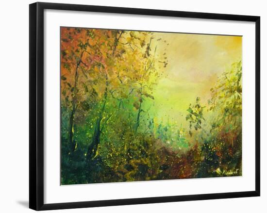 In the wood Hour-Pol Ledent-Framed Art Print