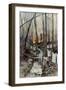 In the Wood of Roucy (Aisn), 15 April 1917-Francois Flameng-Framed Giclee Print