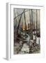 In the Wood of Roucy (Aisn), 15 April 1917-Francois Flameng-Framed Giclee Print