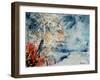 in the wood watercolor-Pol Ledent-Framed Art Print