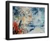 in the wood watercolor-Pol Ledent-Framed Art Print