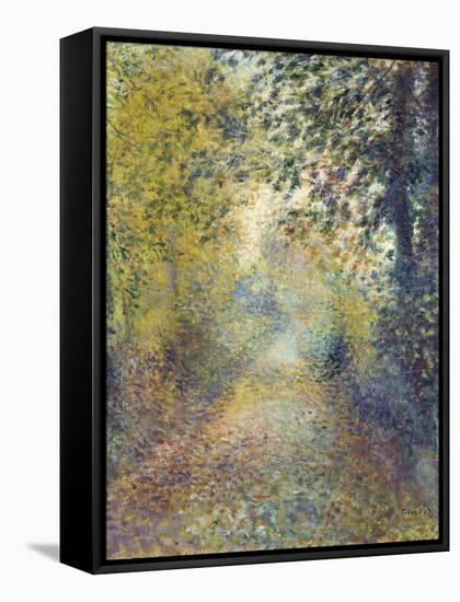 In the Woods, C. 1880-Pierre-Auguste Renoir-Framed Stretched Canvas