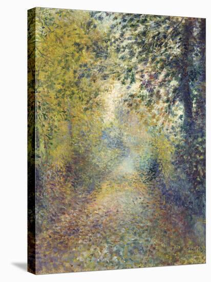 In the Woods, C. 1880-Pierre-Auguste Renoir-Stretched Canvas