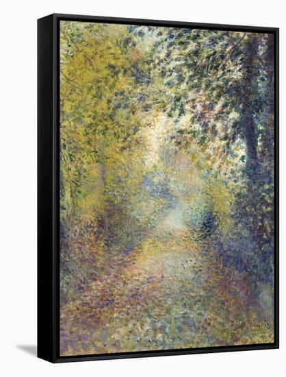 In the Woods, C. 1880-Pierre-Auguste Renoir-Framed Stretched Canvas