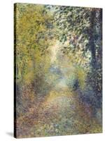 In the Woods, C. 1880-Pierre-Auguste Renoir-Stretched Canvas