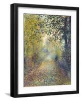 In the Woods, C. 1880-Pierre-Auguste Renoir-Framed Premium Giclee Print