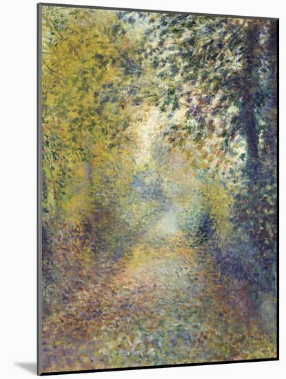 In the Woods, C. 1880-Pierre-Auguste Renoir-Mounted Premium Giclee Print