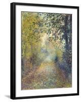 In the Woods, C. 1880-Pierre-Auguste Renoir-Framed Premium Giclee Print