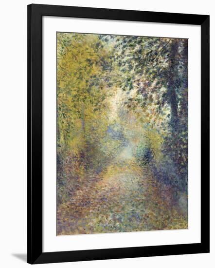 In the Woods, C. 1880-Pierre-Auguste Renoir-Framed Premium Giclee Print