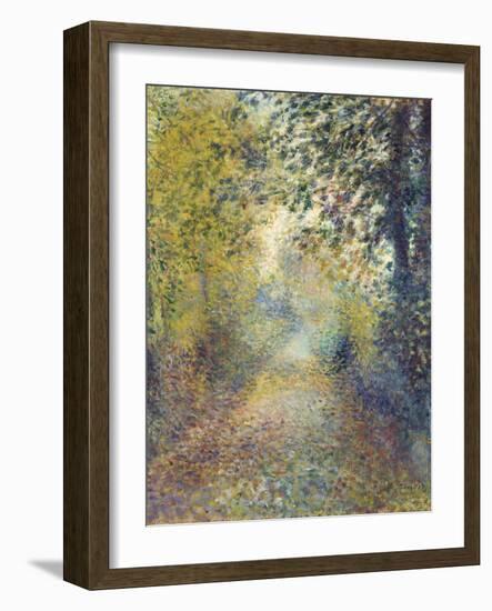 In the Woods, C. 1880-Pierre-Auguste Renoir-Framed Giclee Print