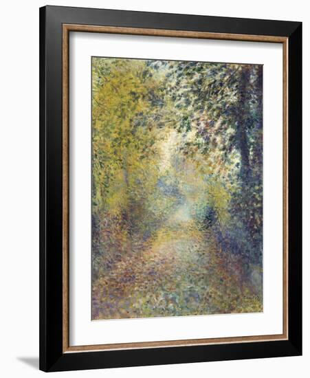 In the Woods, C. 1880-Pierre-Auguste Renoir-Framed Giclee Print