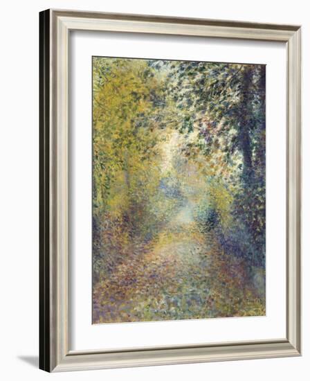 In the Woods, C. 1880-Pierre-Auguste Renoir-Framed Giclee Print