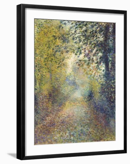 In the Woods, C. 1880-Pierre-Auguste Renoir-Framed Giclee Print