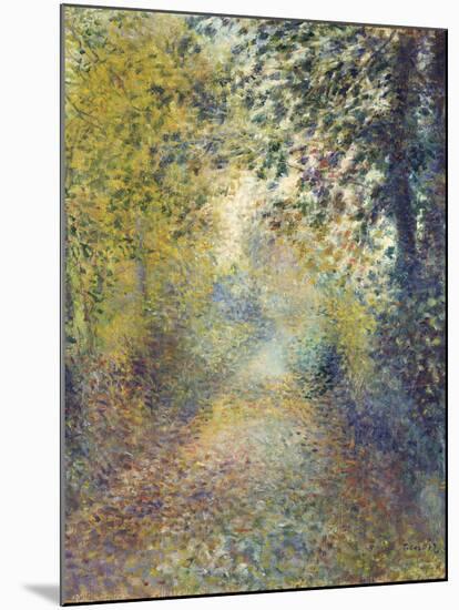 In the Woods, C. 1880-Pierre-Auguste Renoir-Mounted Giclee Print