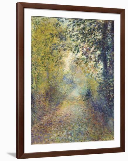 In the Woods, C. 1880-Pierre-Auguste Renoir-Framed Giclee Print