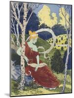 In the Woods, from 'L'Estampe Moderne', Published Paris 1897-99-Eugene Grasset-Mounted Premium Giclee Print