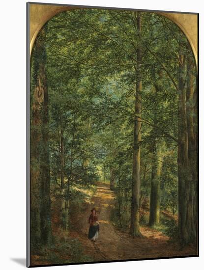 In the Woods-Edmund George Warren-Mounted Giclee Print