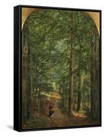 In the Woods-Edmund George Warren-Framed Stretched Canvas