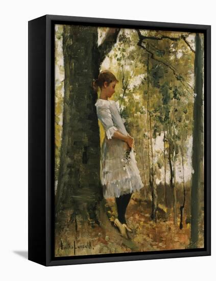 In the Woods-Amelie Lundahl-Framed Stretched Canvas