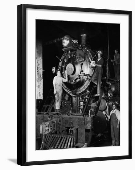 In the Workshop-null-Framed Photographic Print