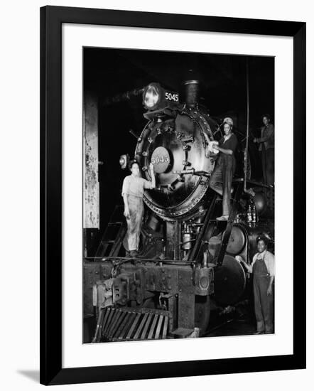 In the Workshop-null-Framed Photographic Print