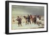 In the Year 1812 (The Retreat from Moscow) 1873-Illarion Mikhailovich Pryanishnikov-Framed Giclee Print