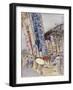 In Theatre Street-Mortimer Ludington Menpes-Framed Giclee Print