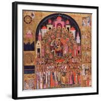 In Thee Rejoiceth All Creation-Franghias Kavertsas-Framed Giclee Print