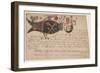 In This Fish’S Name (In Dieses Fisches Namen), Fraktur Painting, C.1820-40-null-Framed Giclee Print