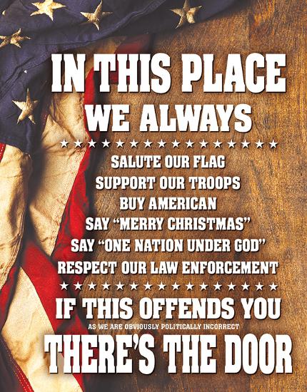 Tin Sign, , large