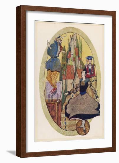 In This Translation the Tin Soldier is Described as Hardy But More Usually He is Constant-Harry Clarke-Framed Art Print