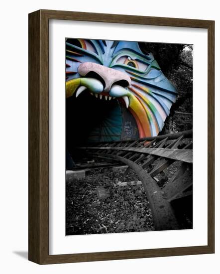 In to Colour Ride-Nathan Wright-Framed Photographic Print