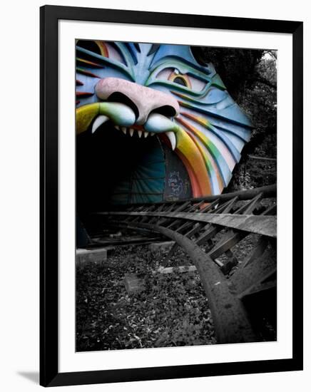 In to Colour Ride-Nathan Wright-Framed Photographic Print