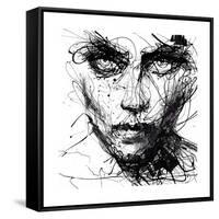 In Trouble, She Will-Agnes Cecile-Framed Stretched Canvas
