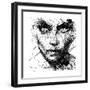 In Trouble, She Will-Agnes Cecile-Framed Premium Giclee Print