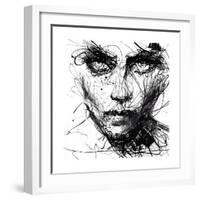 In Trouble, She Will-Agnes Cecile-Framed Premium Giclee Print