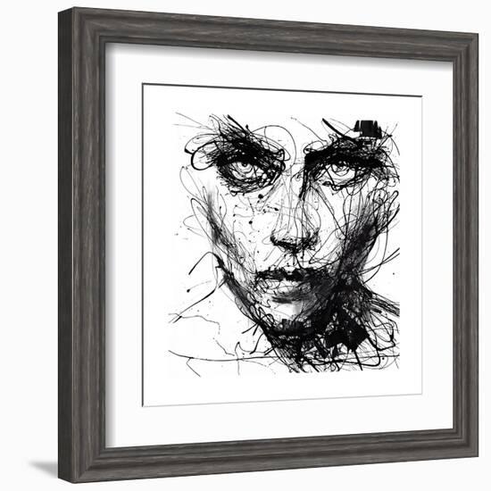 In Trouble, She Will-Agnes Cecile-Framed Art Print