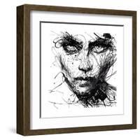 In Trouble, She Will-Agnes Cecile-Framed Art Print