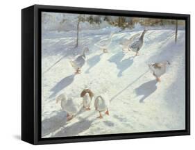 In Two Directions-Timothy Easton-Framed Stretched Canvas