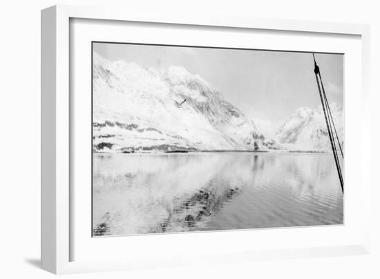 In Valdez, Alaska Harbor Photograph - Valdez, AK-Lantern Press-Framed Art Print