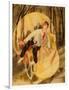 In Vaudeville: Bicycle Rider (W/C & Pencil on White Paper)-Charles Demuth-Framed Giclee Print