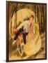 In Vaudeville: Bicycle Rider (W/C & Pencil on White Paper)-Charles Demuth-Framed Giclee Print