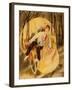 In Vaudeville: Bicycle Rider (W/C & Pencil on White Paper)-Charles Demuth-Framed Giclee Print