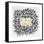 In Vino Veritas - Black and Gold Palette-Cat Coquillette-Framed Stretched Canvas