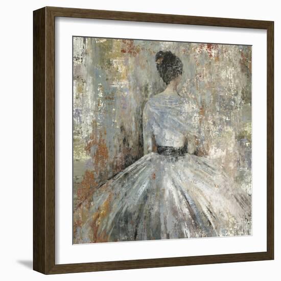 In Waiting-Square-Anna Polanski-Framed Art Print